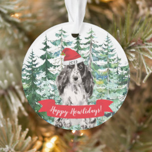 Joyeux Howlidays Cocker Spaniel Chien Noël