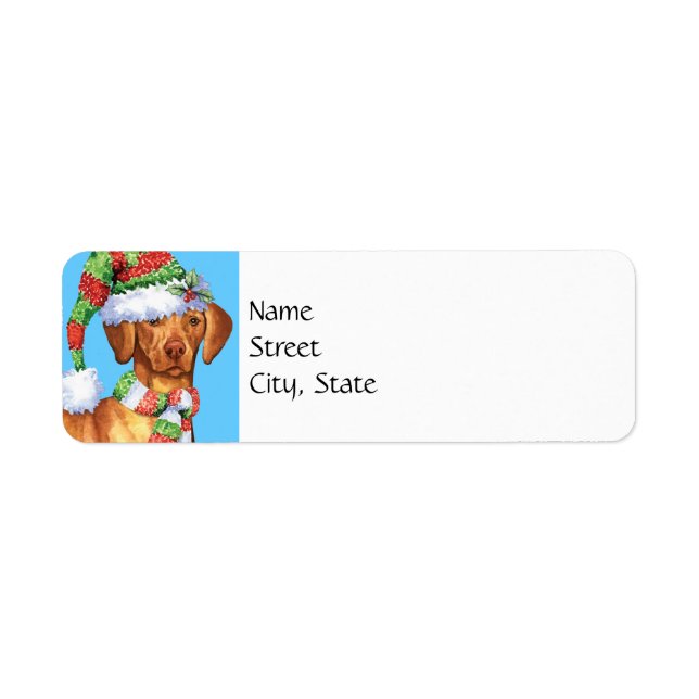 Joyeux Howlidays Vizsla (Devant)