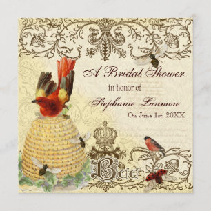 Joyeux Invitation d'invitation pour une douche de 