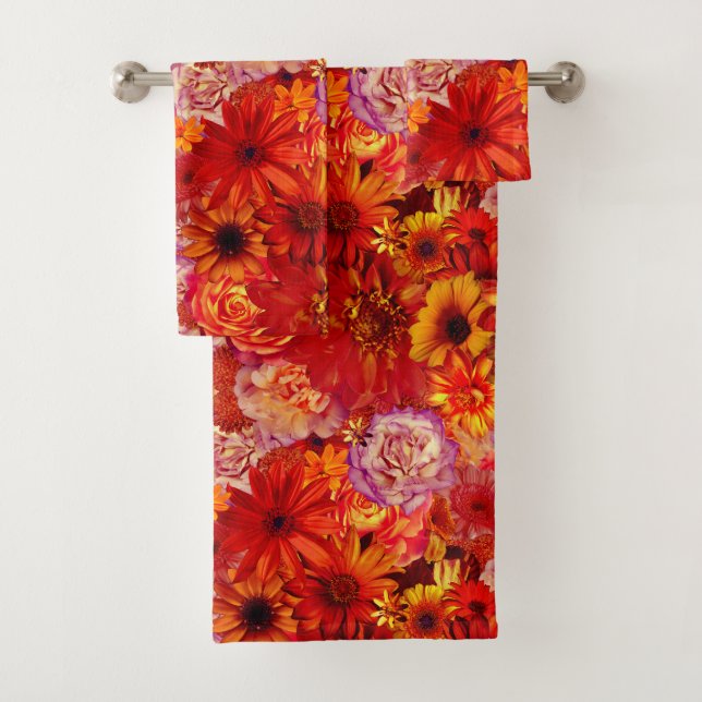 Joyeux Jardin de Fleur Orange (En situation)