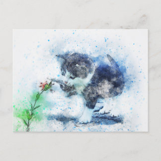 Joyeux jeu de carte postale