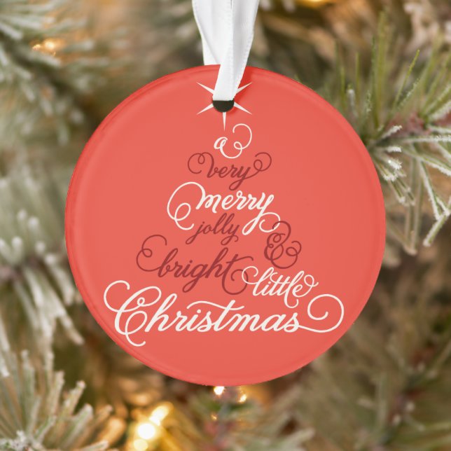 Joyeux Jolly Et Bright Little Christmas Tree Photo (Arbre)