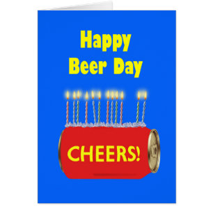 Joyeux Jour de la Bière Anniversaire