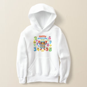 Joyeux Jour du Nombre Sweat à capuche mignon pour 