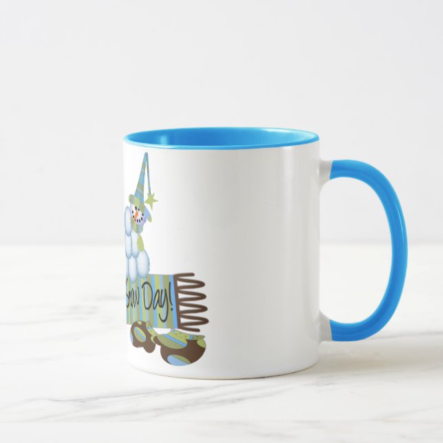 Joyeux jours de neige Mug (Droite)