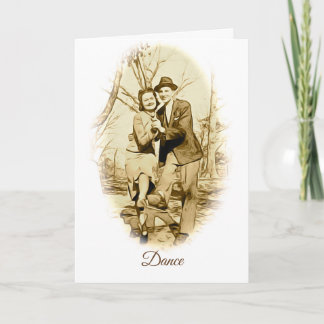 Joyeux Jours Vintage Anniversaire Carte de voeux