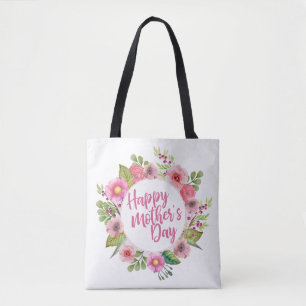Joyeux Joyeux Fête des Mères Floral Sac fourre-t