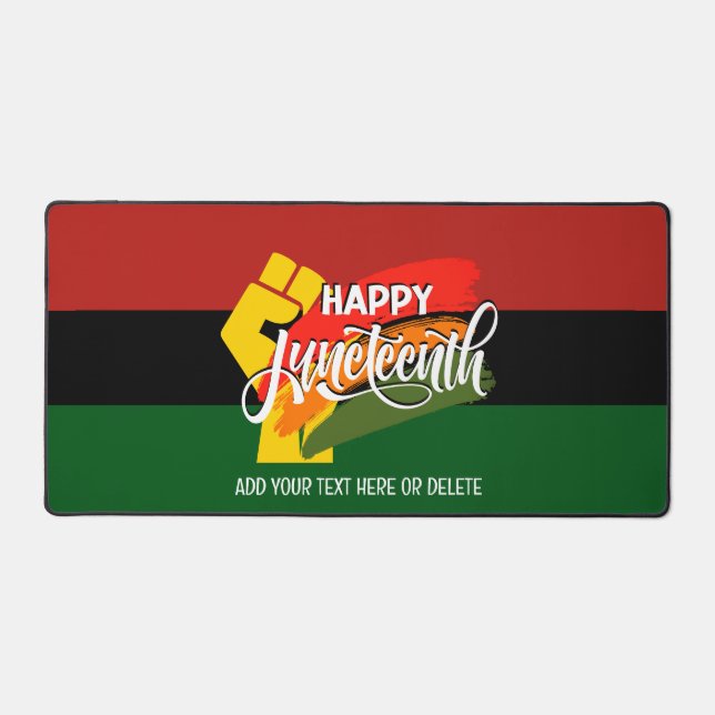 Joyeux Juneteenth panafricain (Recto)