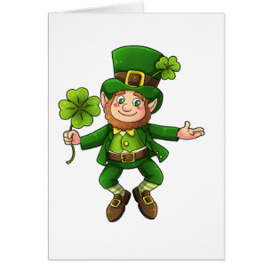Joyeux Leprechaun et Shamrock