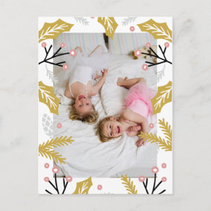 Joyeux & Lumineux Carte de vacances photo