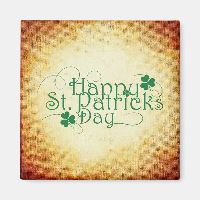 Joyeux Magnet de la Saint-Patrick (Devant)