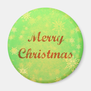 Joyeux Magnet rond Noël