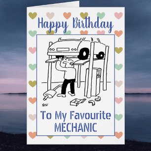 Joyeux Mécanique d'anniversaire