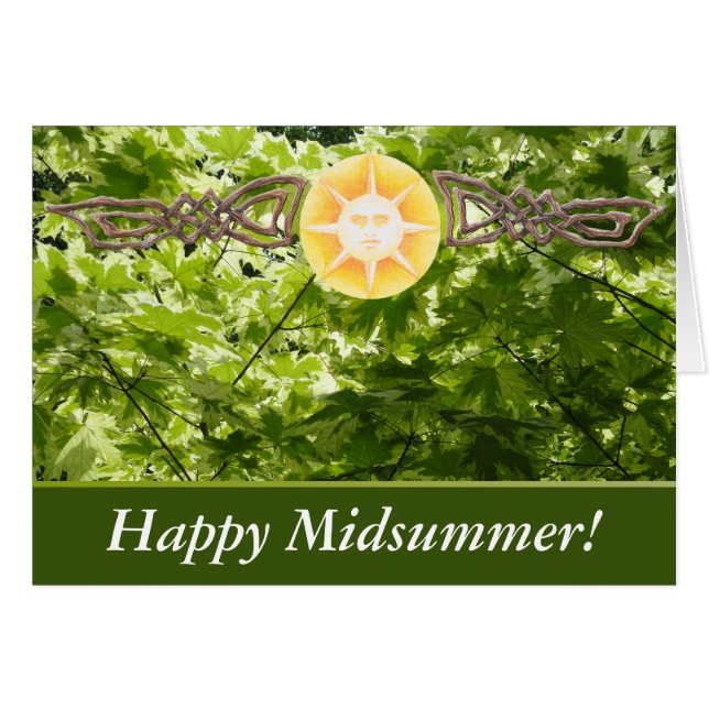Joyeux milieu d'été ! (Devant horizontal)