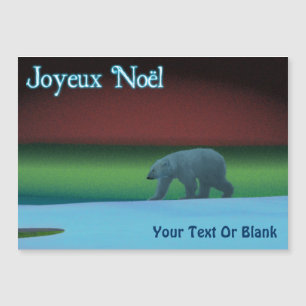 Joyeux Noёl - Polar Lights Polar Bear