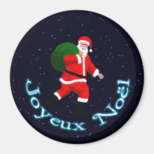 Joyeux Noёl - Santa Claus Magnet
