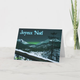 Joyeux Noёl - Silent Night Holiday Card