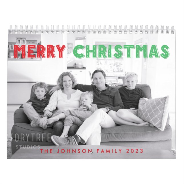 Joyeux Noël 2023 Calendrier photo (Protection)