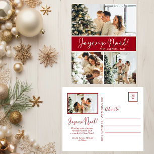 Joyeux Noel 4 Photo Carte de Vœux