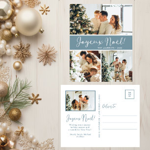 Joyeux Noel 4 Photo Carte de Vœux