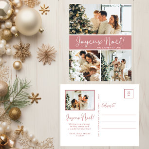 Joyeux Noel 4 Photo Carte de Vœux