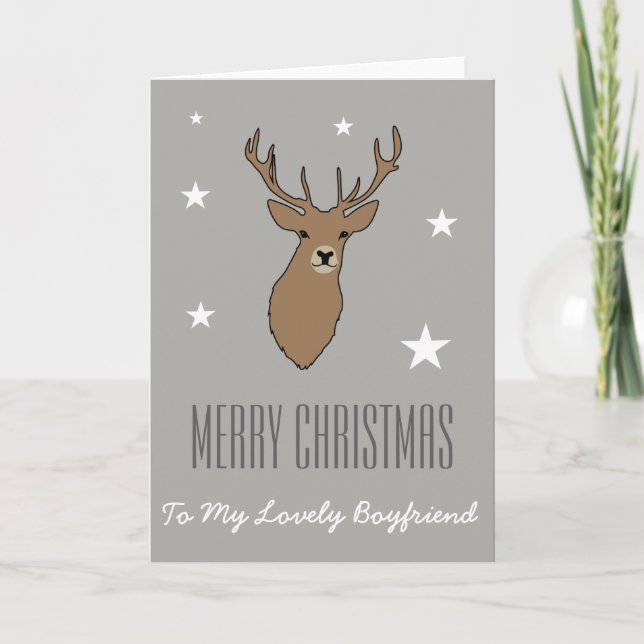 Joyeux Noël à ma belle carte d'ami (Devant)