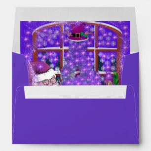 Joyeux Noël à tous les enveloppes assorties