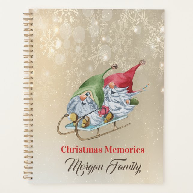 Joyeux Noël, Adorable Gnomes Sleigh (Devant)