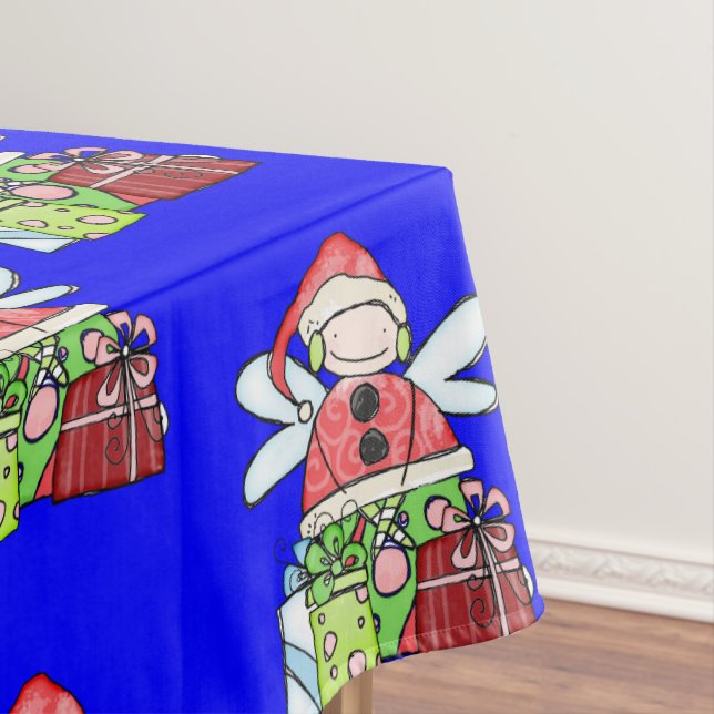 Joyeux Noël Angel Nappe Bleue (In Situ)