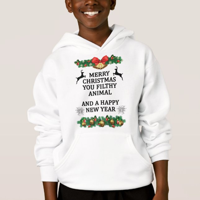 Joyeux noël, animal sale (Devant)