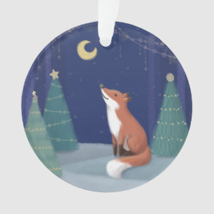 Joyeux Noël : Art Illustration Fox