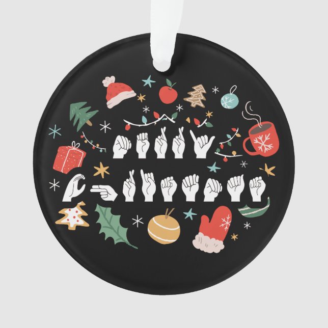 Joyeux Noël - ASL American Sign Language III (devant)