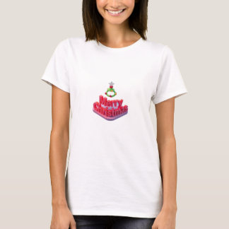 Joyeux Noël avec le T-shirt des Fêtes des Femmes é