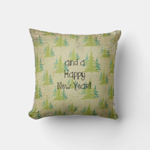Joyeux Noël Bonne année Coussin de vacances