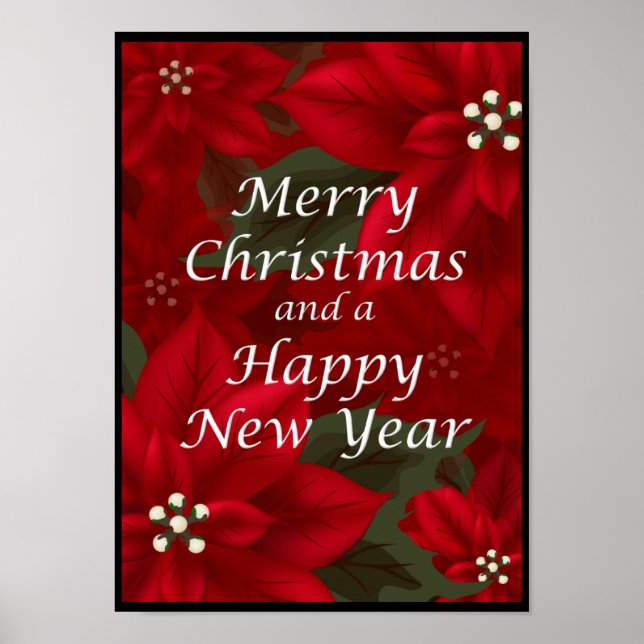 Joyeux Noël Bonne année Poster (Devant)