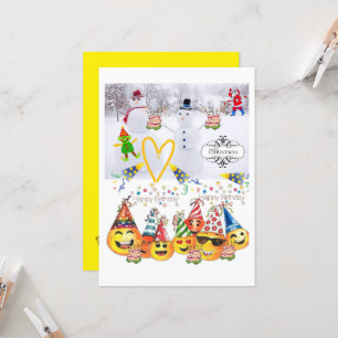 Joyeux Noël Bonne Invitation Anniversaire