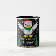 Joyeux noël café Mug à deux tons