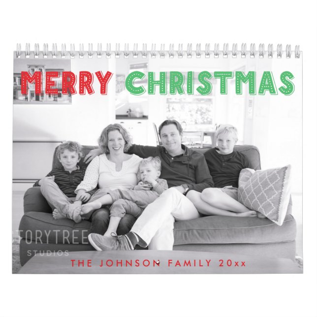 Joyeux Noël Calendrier de famille (Protection)