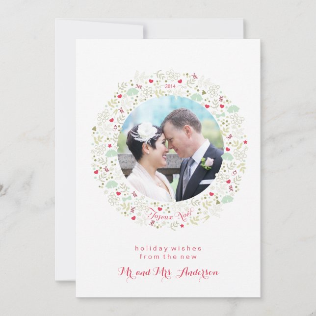 Joyeux Noel Carte de Noël à venir (Devant)