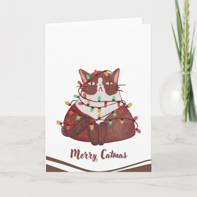 Joyeux Noël Carte de Noël Fun Festif (Devant)