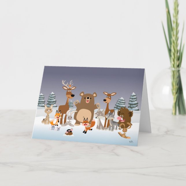 Joyeux Noël ! ! carte de voeux (Devant)