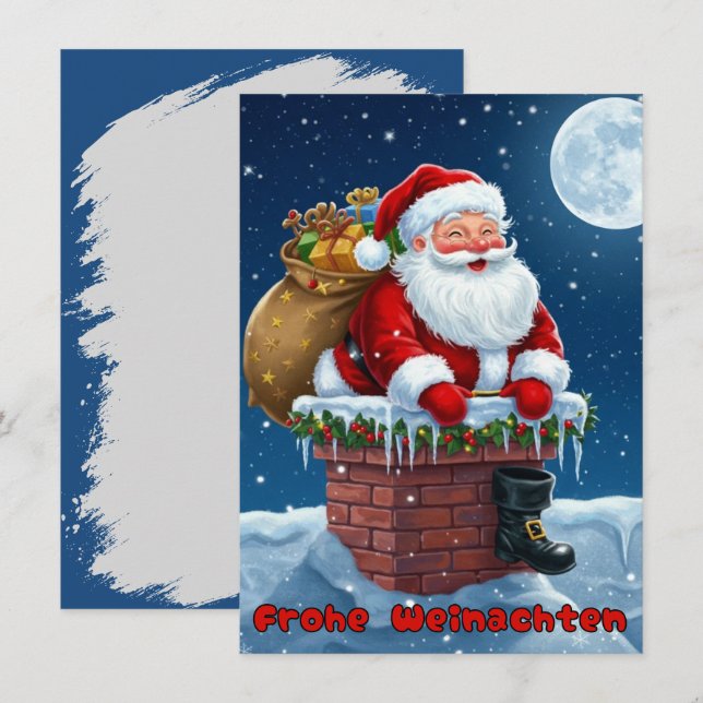 Joyeux Noël, carte postale  (Devant / Derrière)