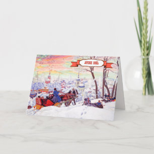 Joyeux Noël. Cartes de Noël en français