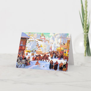 Joyeux Noël. Cartes de Noël russes