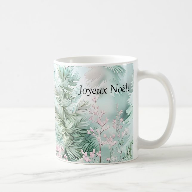 Joyeux Noël Christmas Mug (Right)