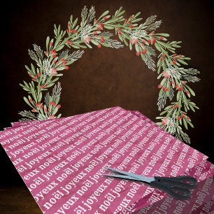 Joyeux Noël Christmas Tissue Paper