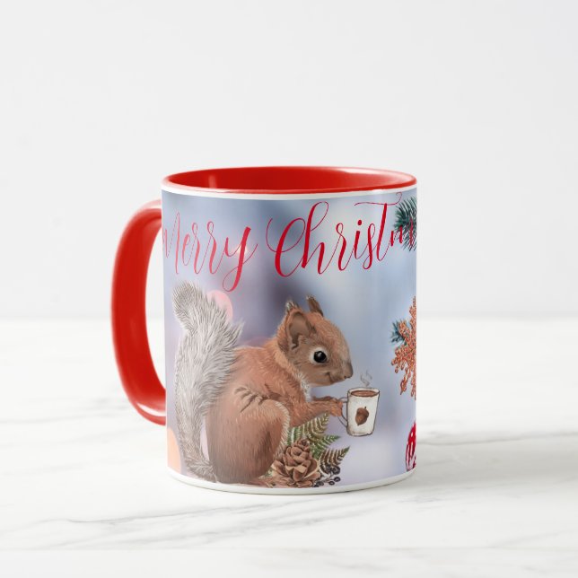 Joyeux Noël classique Mug (Devant gauche)