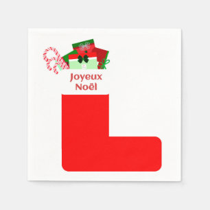 Joyeux Noël Cocktail Napkins