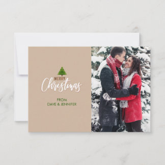 Joyeux Noël couple carte de voeux