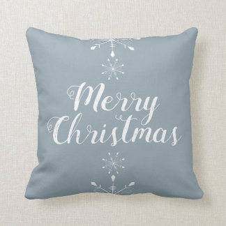 JOYEUX NOËL ! Coussin de flocon de neige